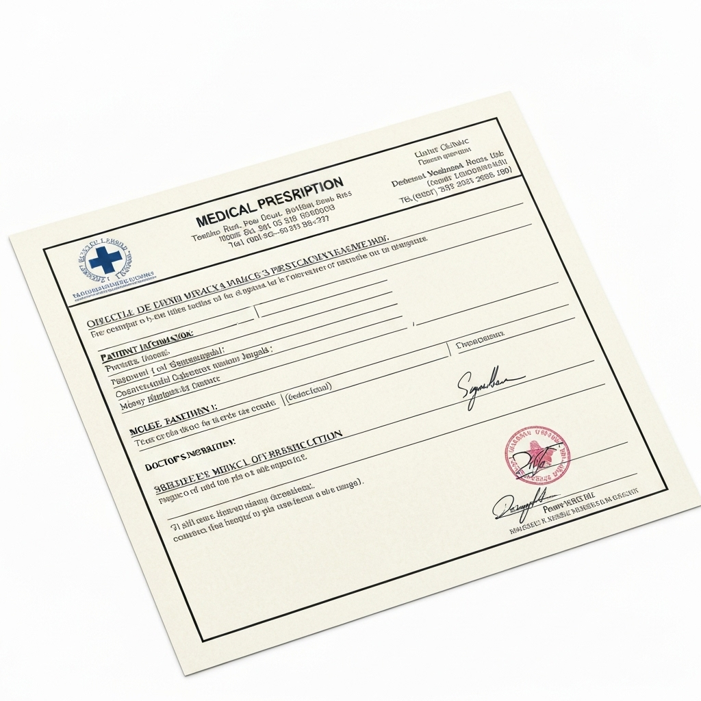 Professional Medical Prescription